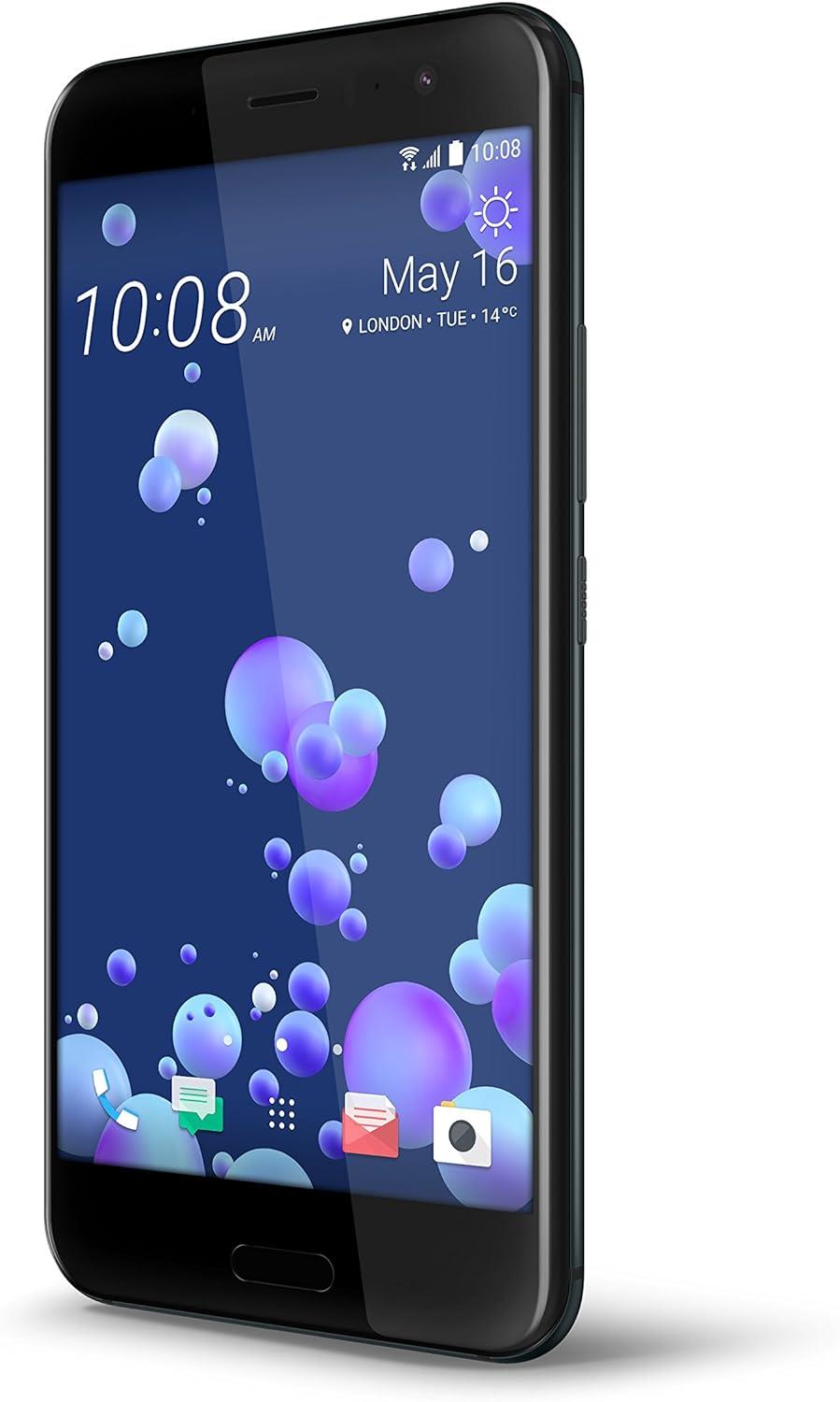 HTC U11 64GB Brilliant Black EE Locked Android Mobile Smartphone C1