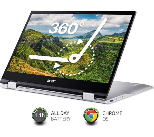 Acer Chromebook Spin 513 13.3'' Snapdragon SC7180 128GB Silver Laptop