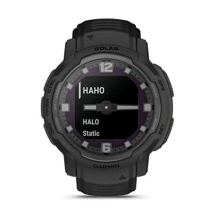 Garmin Instinct Crossover Tactical Solar 45mm Black GPS HRM Bluetooth Smartwatch