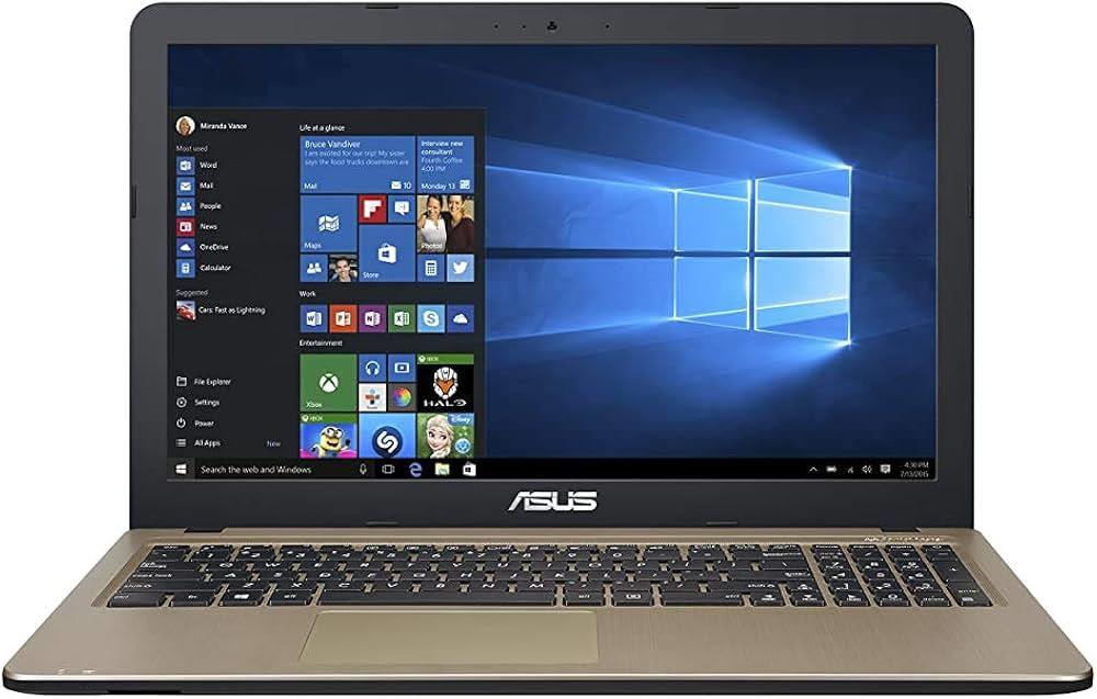 ASUS VivoBook 15'' X540NA Chromebook Celeron N3350 1TB 4GB HD Black Laptop