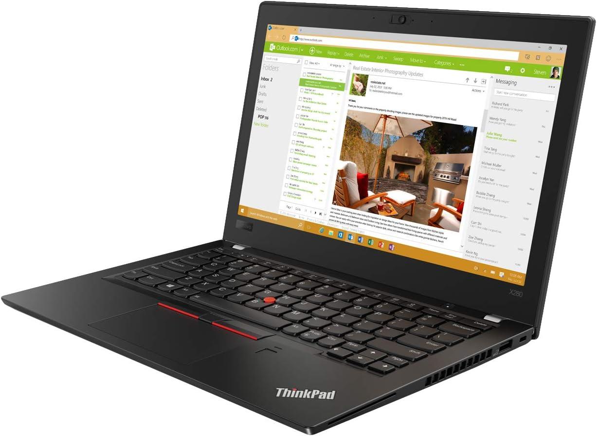 Lenovo Thinkpad X280 12.5'' i5-8350U 256GB 8GB HD Win 11 Black Laptop B