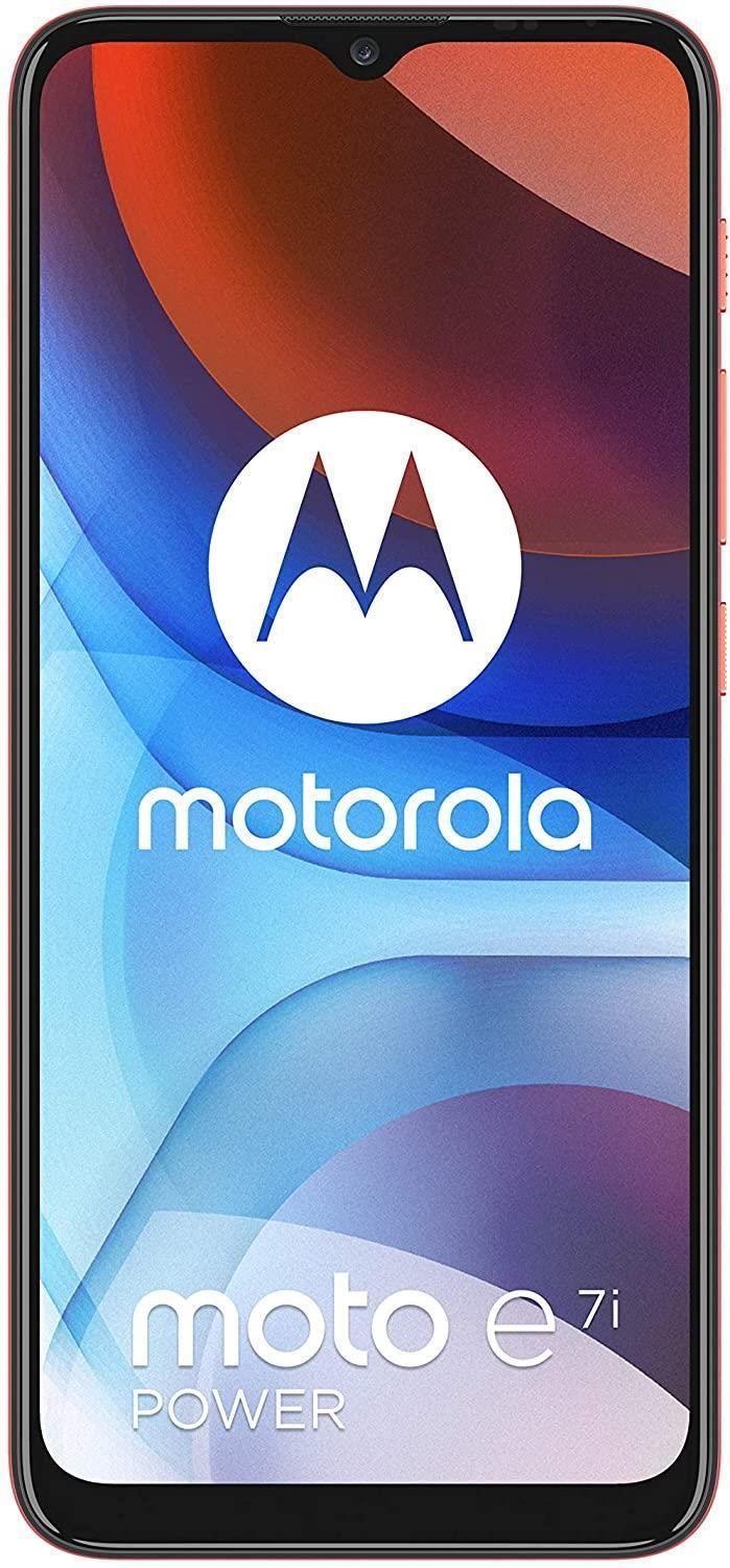 Motorola Moto E7i Power 32GB Red Unlocked Sim Free Android Mobile Smartphone B