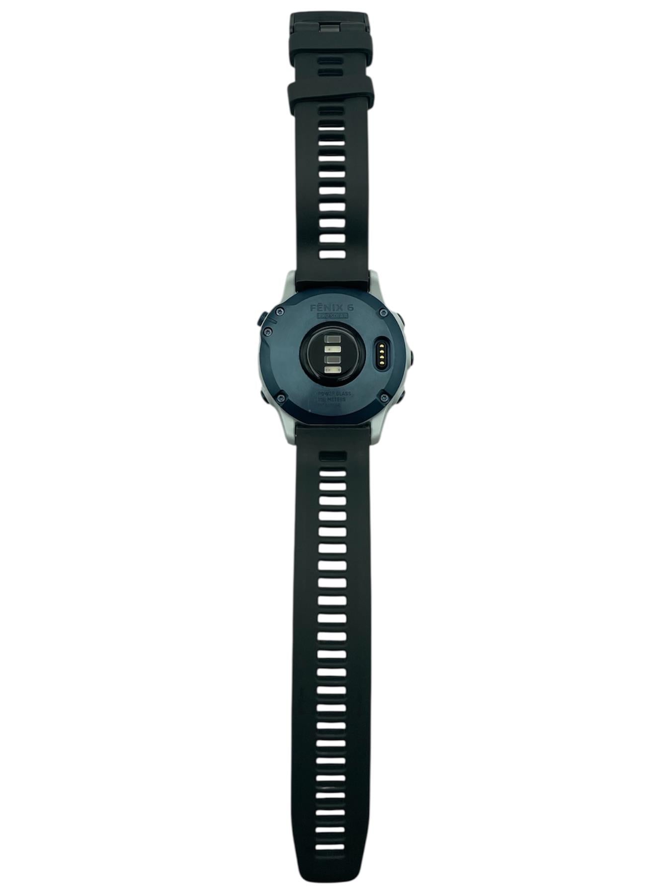 Garmin Fenix 6 Pro Solar 47mm Blue Black GPS HRM Bluetooth Smartwatch A