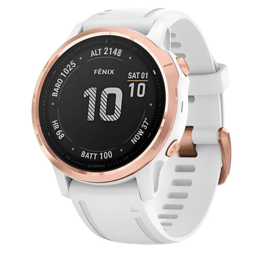 Garmin Fenix 6S Pro 42mm Rose Gold GPS Bluetooth Fitness Sports Smartwatch