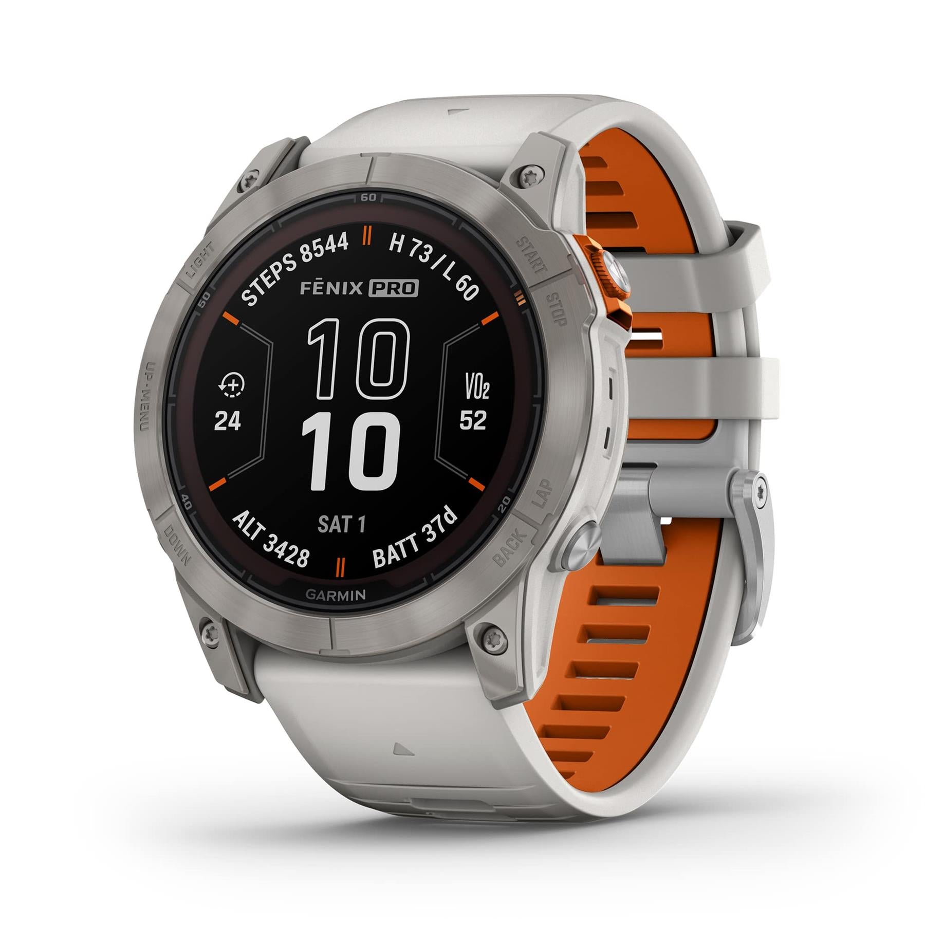 Garmin Fenix 7X Pro Sapphire Solar 51mm GPS HRM Bluetooth Titanium Smartwatch B