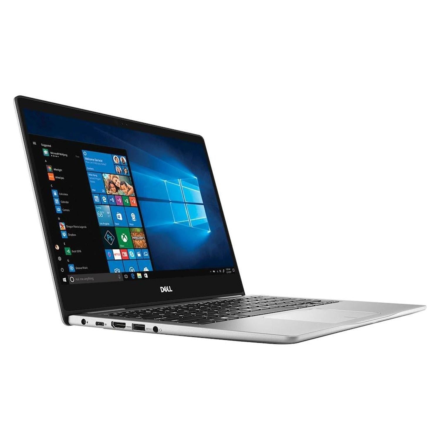 Dell Inspiron 7370 13" i7-8550U 256GB 8GB FHD Windows 11 Silver Laptop C3