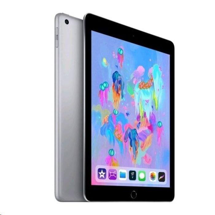 Apple iPad 6th Gen 32GB iOS 17.7.2 Wi-Fi Space Grey Tablet A1893 MR7F2B/A