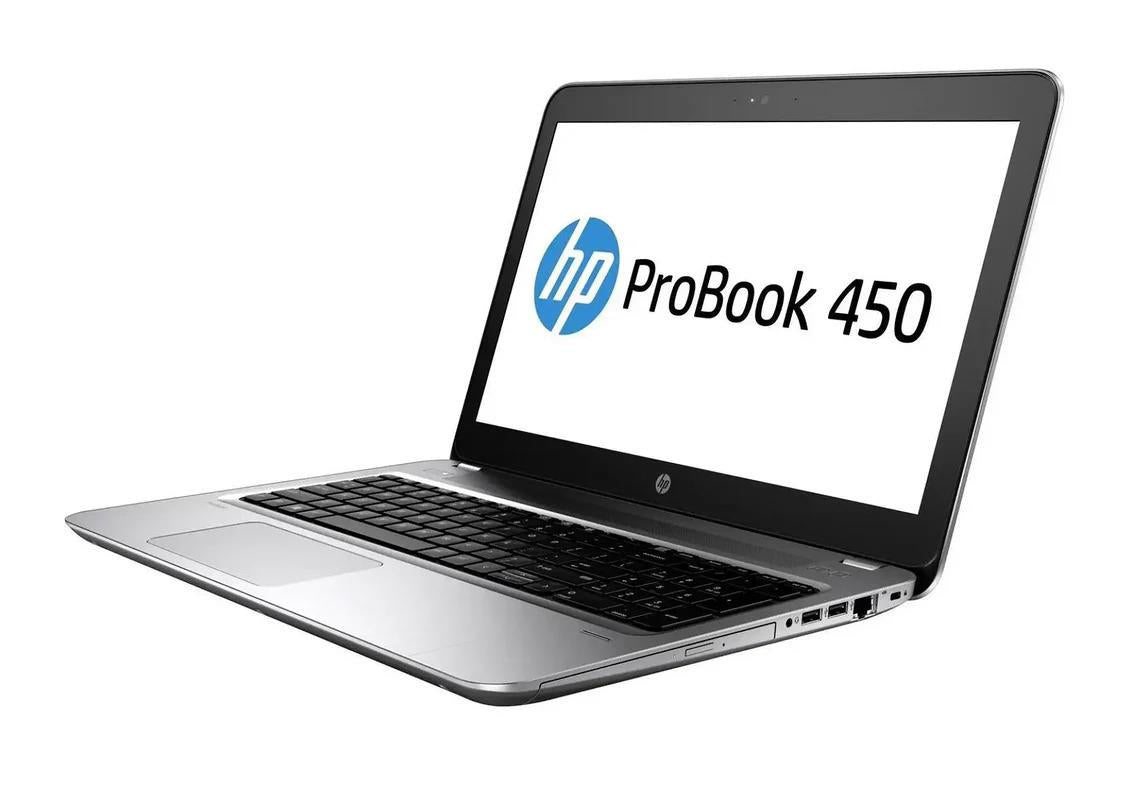 HP ProBook 450 G4 15.6" i5-7200U 256GB 8GB HD Windows Business Silver Laptop C2