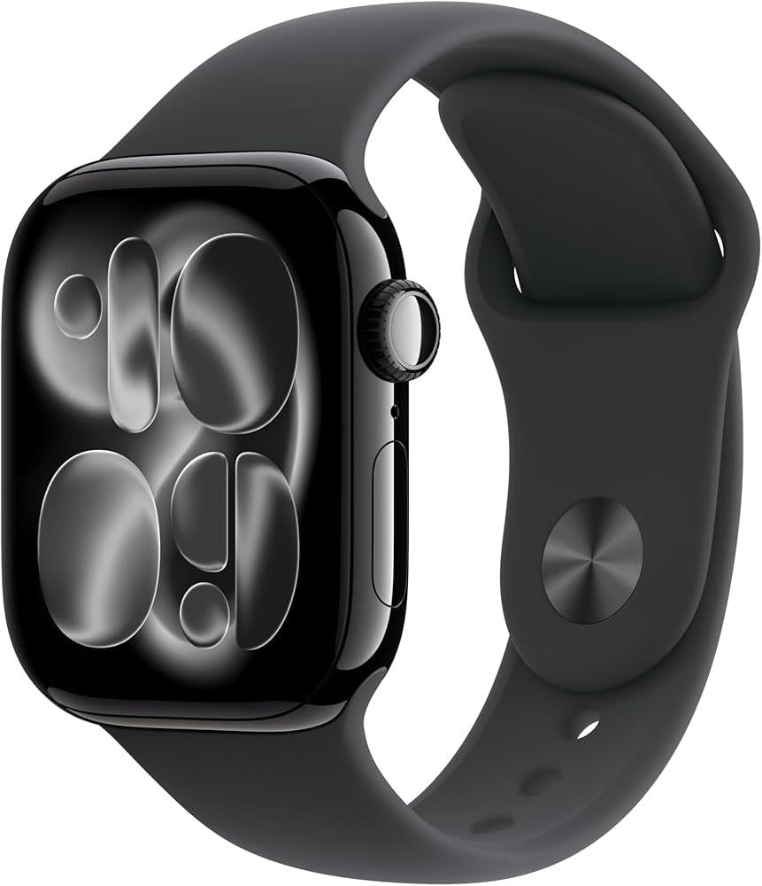 Apple Watch Series 11 42mm Jet Black Aluminium GPS HRM Bluetooth Smartwatch A