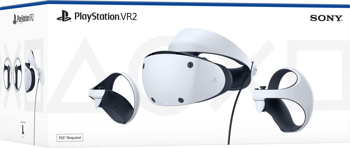 New Sony PlayStation VR White Headset (2nd Gen) With Controllers VR2 (PSVR2)
