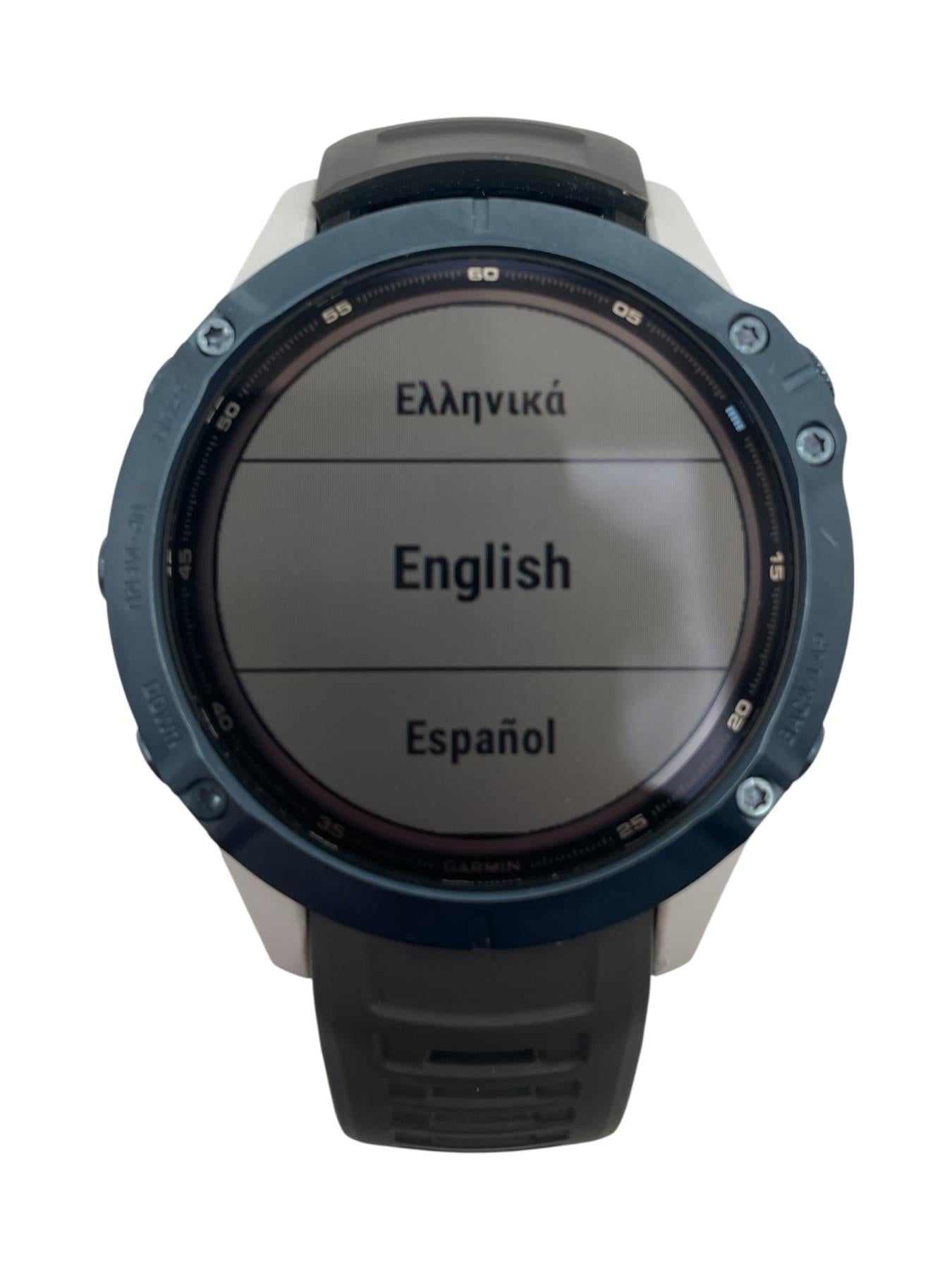 Garmin Fenix 6 Pro Solar 47mm Blue Black GPS HRM Bluetooth Smartwatch A