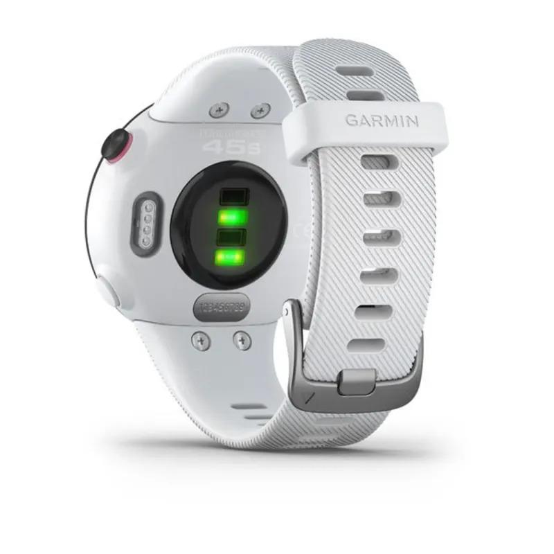 Garmin Forerunner 45S 39mm White GPS HRM Bluetooth Fitness Tracking Smartwatch