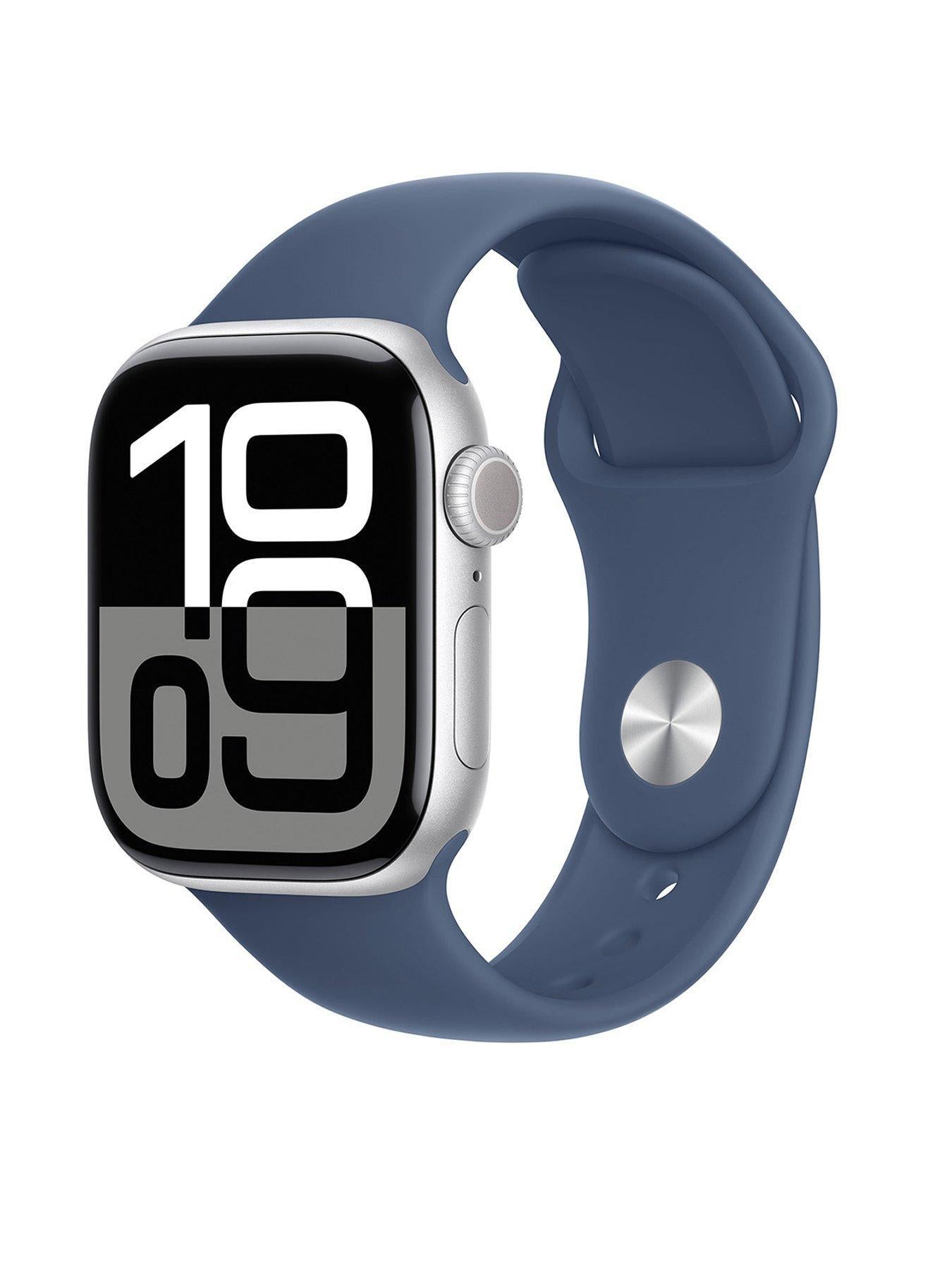 Apple Watch Series 10 42mm Silver Aluminium GPS HRM Bluetooth Smartwatch