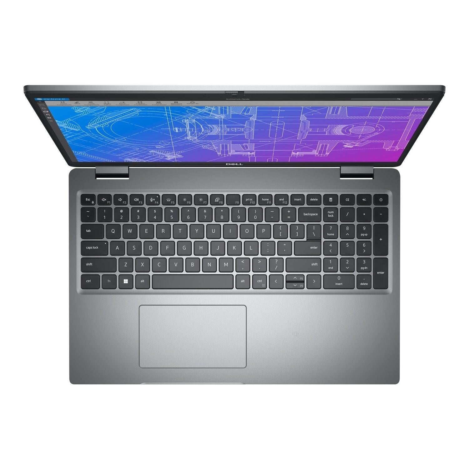 Dell Precision 3570 15.6'' i7-1255U 1TB 32GB FHD Win 11 Grey Workstation Laptop
