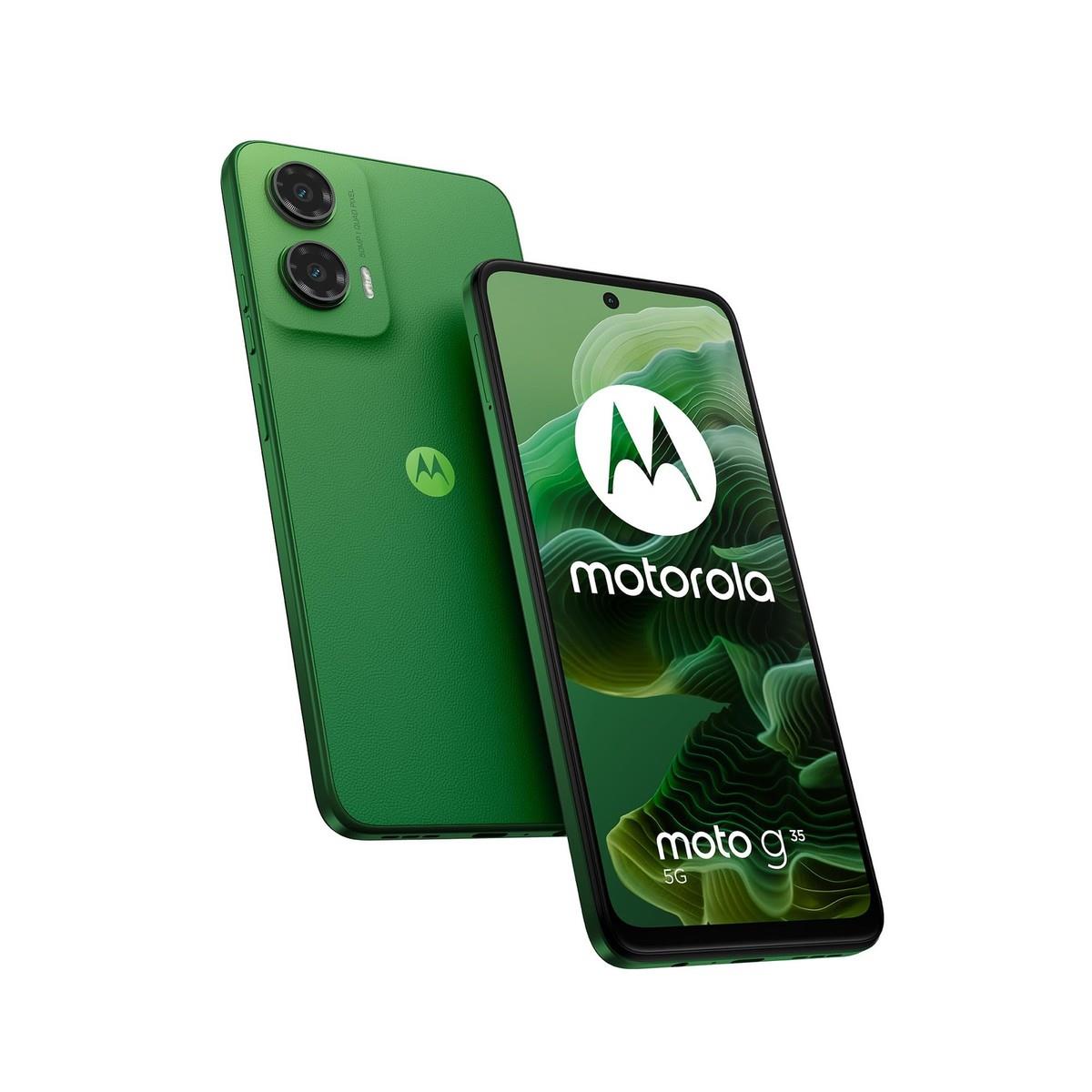Motorola Moto G35 128GB 4GB Android 5G Unlocked Leaf Green Smartphone B