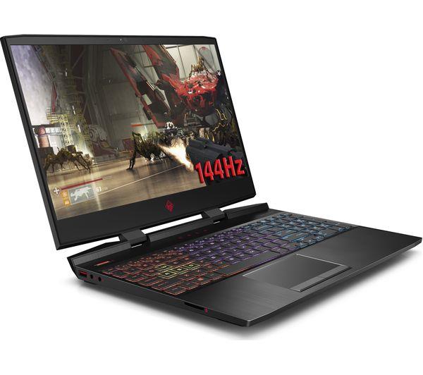 HP Omen 15-dc1524na 15.6'' i7-9750H 512GB 16GB FHD Win 11 Black Laptop B
