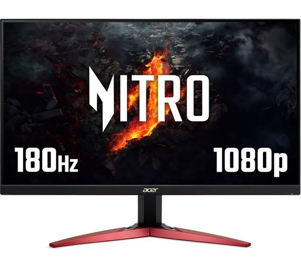 Acer Nitro KG241YM3 23.8'' LCD IPS HDMI DP 180Hz Black Gaming Monitor B
