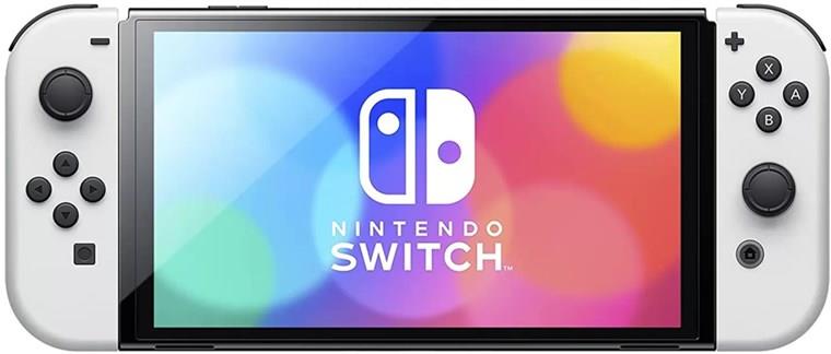 Nintendo Switch White (custom) Portable Hand-Held Gaming Console HAC-001(-01) B