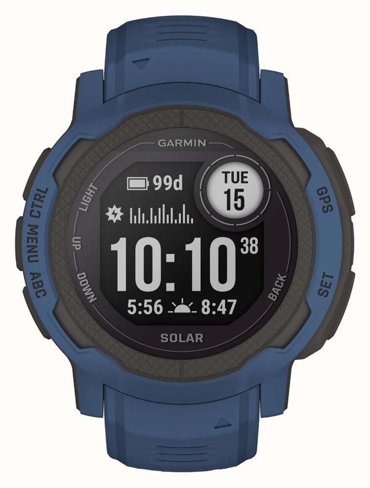 Garmin Instinct 2 Solar 45mm GPS Bluetooth Fitness Activity Tracker Smartwatch