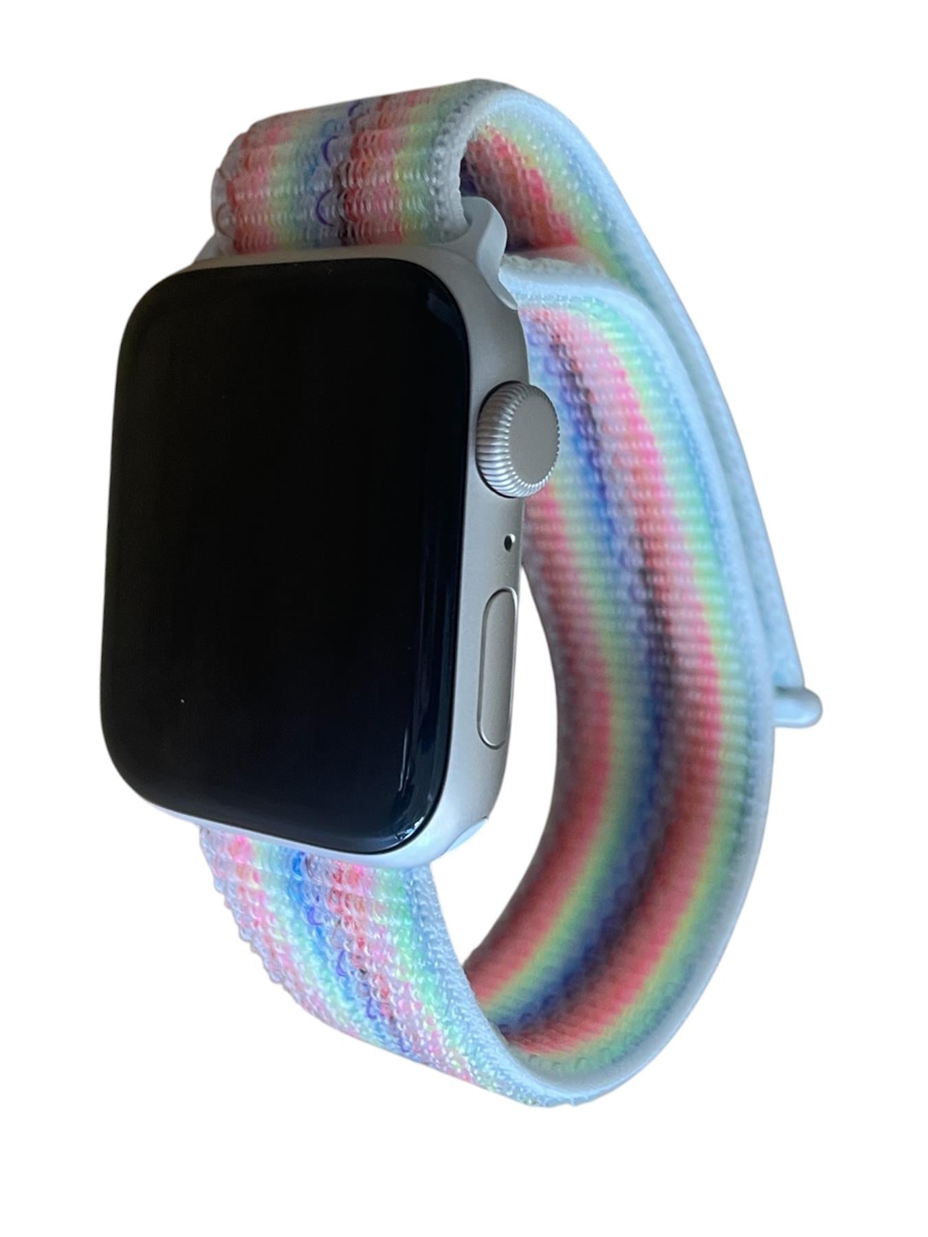 Apple Watch SE 2nd Generation 44mm GPS HRM Bluetooth Starlight Pride Smartwatch
