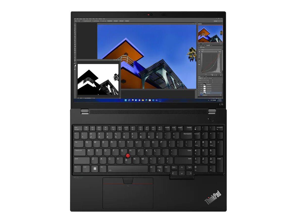 Lenovo ThinkPad L15 Gen 3 15.6'' i7-1255U 512GB 16GB FHD Win 11 Black Laptop
