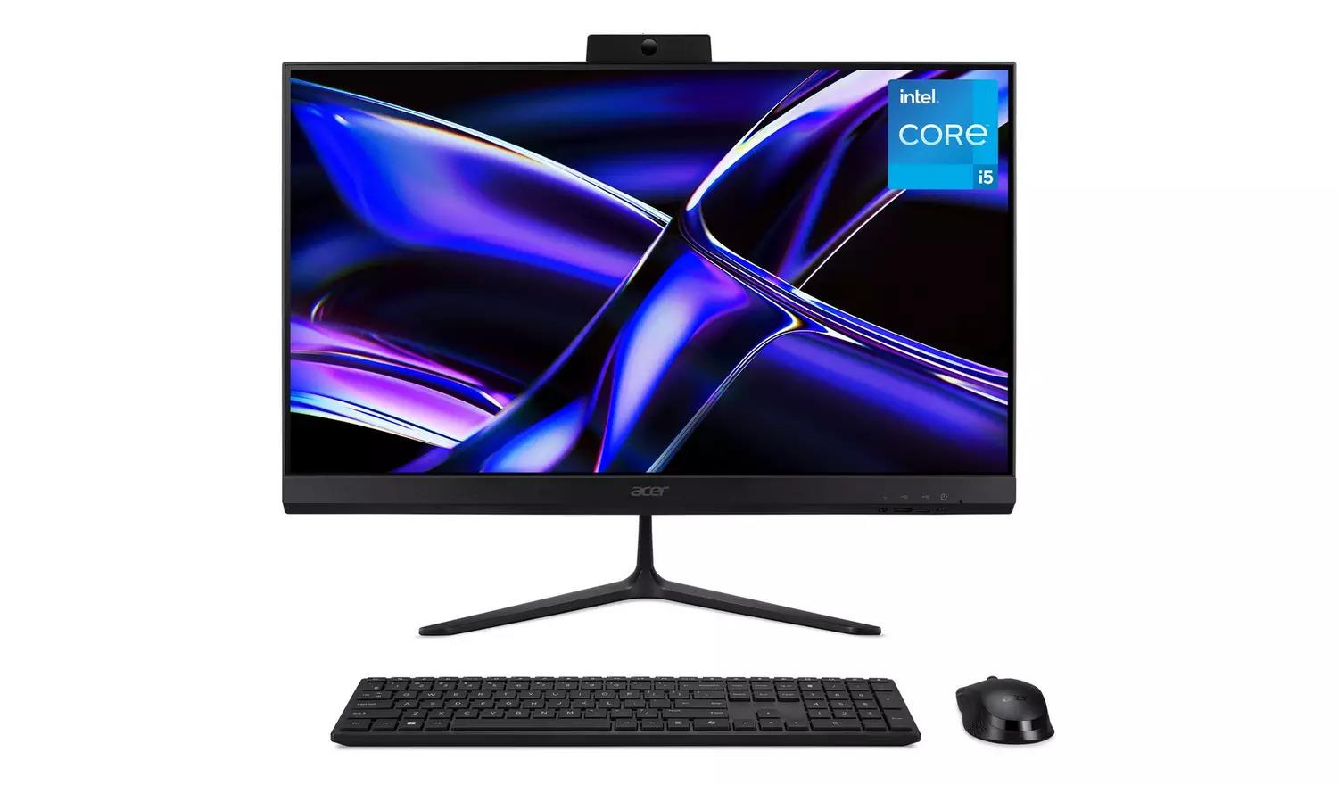 Acer C27-2G 27'' i5-13420H 512GB 8GB Win 11 Black All-in-One Desktop Computer