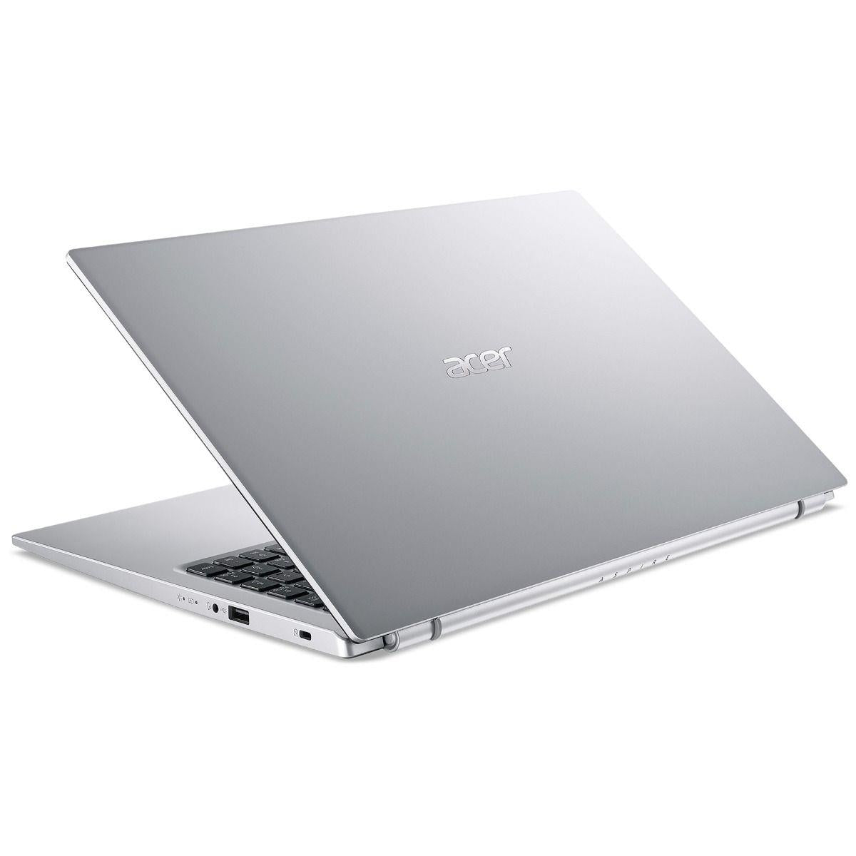 Acer Aspire 3 15.6'' Ryzen 5 5500U 512GB 8GB FHD Win 11 Silver Laptop A
