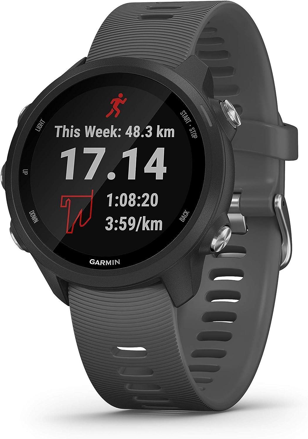 Garmin Forerunner 245 42mm Black Bluetooth Wi-Fi Smartwatch 010-02120-10 B