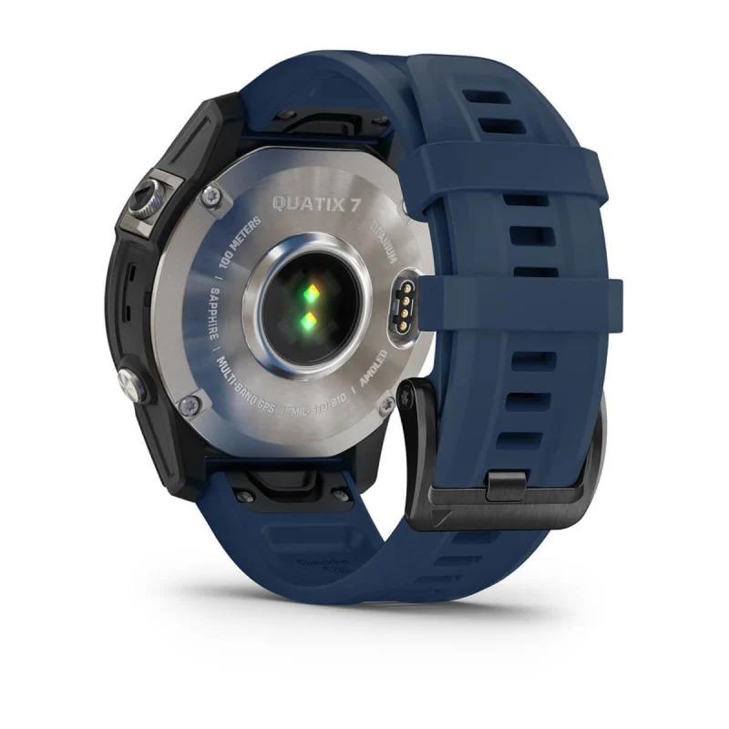 Garmin Quatix 7 Sapphire AMOLED 47mm GPS HRM Bluetooth Titanium Smartwatch B