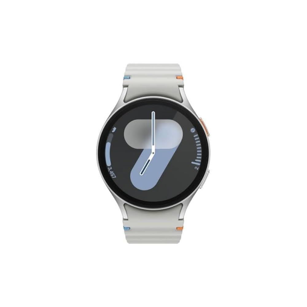 Samsung Galaxy Watch 7 GPS 44mm GPS HRM Bluetooth Silver Smartwatch - A