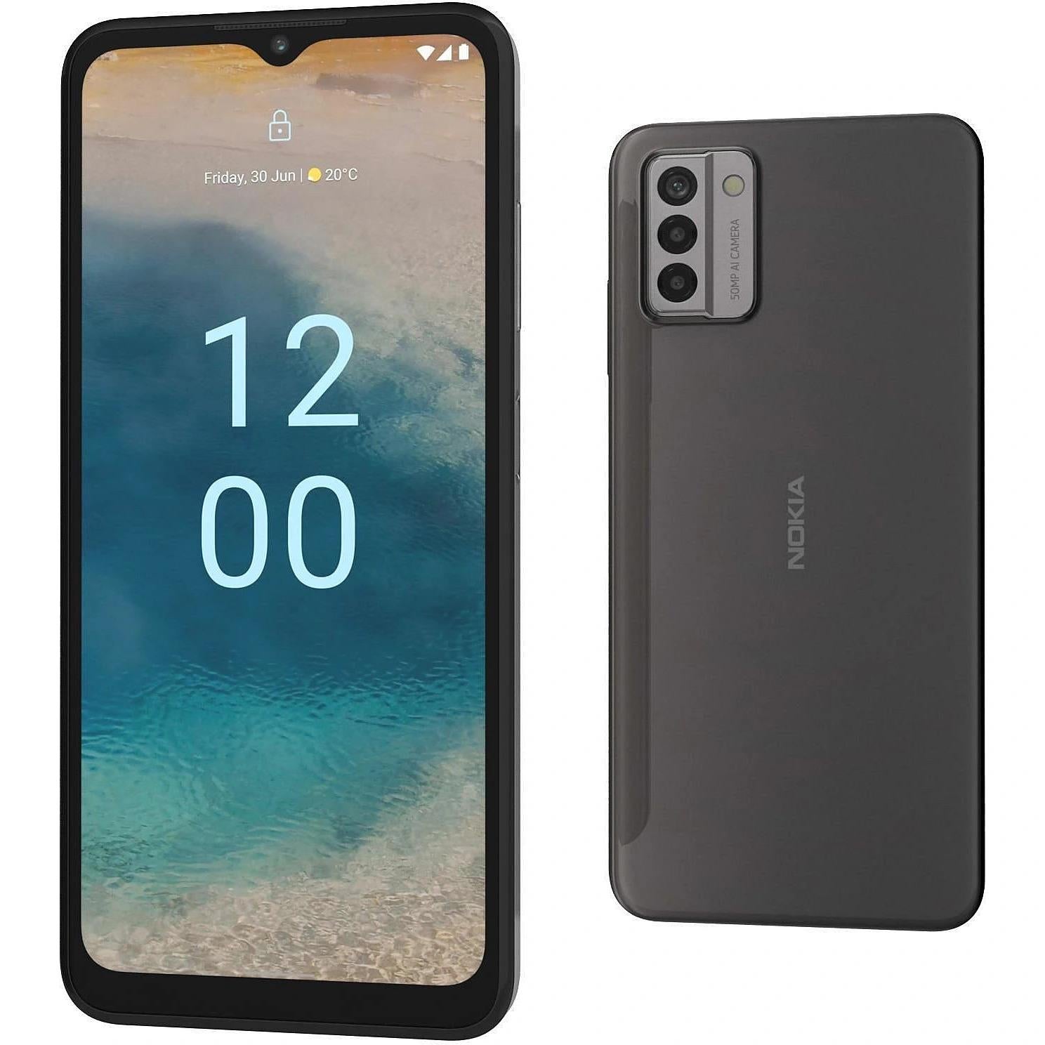 Nokia G22 6.5'' 64GB 4GB 4G Unlocked Meteor Grey Android Smartphone A