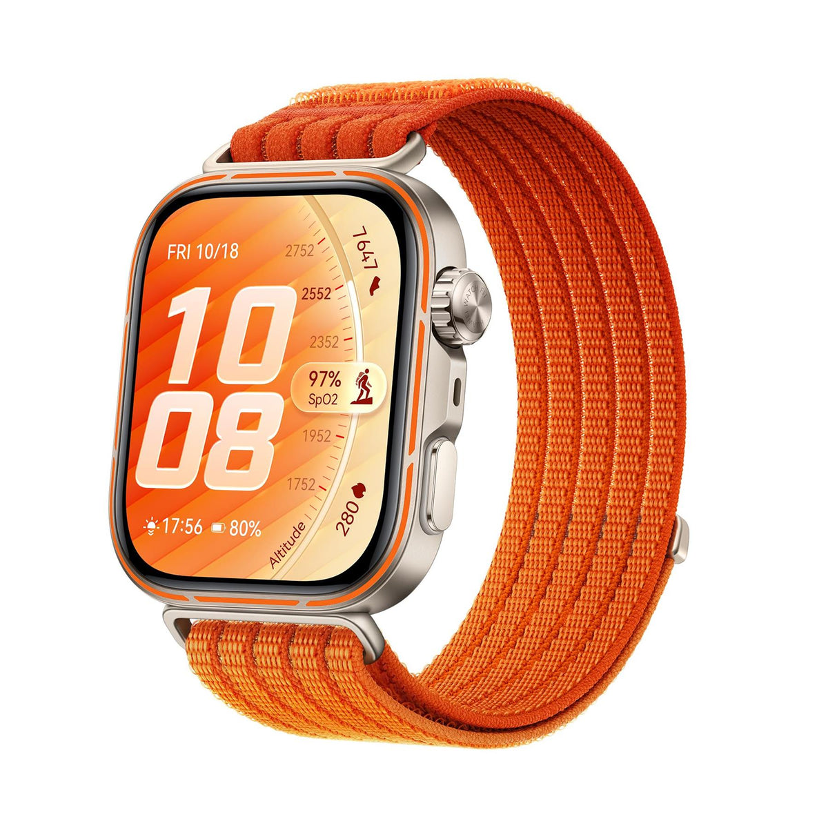 Huawei Watch Fit 5 Pro 44mm GPS HRM Bluetooth Fitness Running Orange Smartwatch