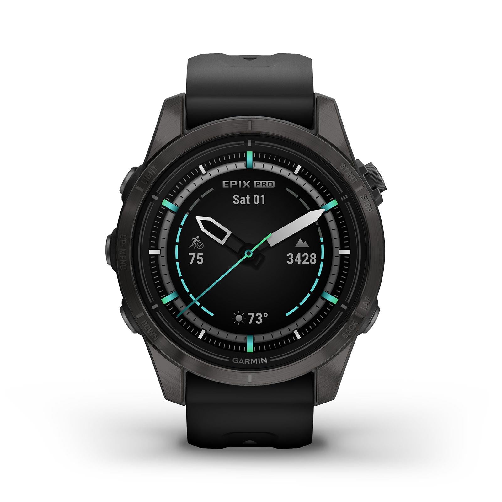 Garmin Epix Pro Gen 2 Sapphire 42mm GPS HRM Bluetooth Grey Smartwatch A