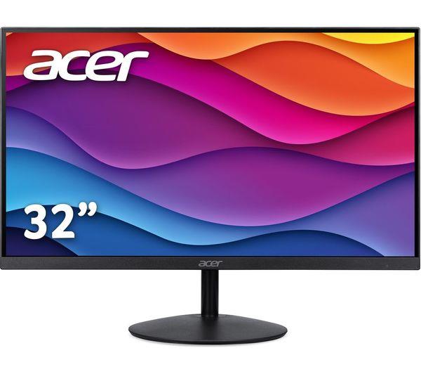 Acer SA322QK 32'' LCD IPS HDMI VGA 4K Ultra HD Black Computer Monitor
