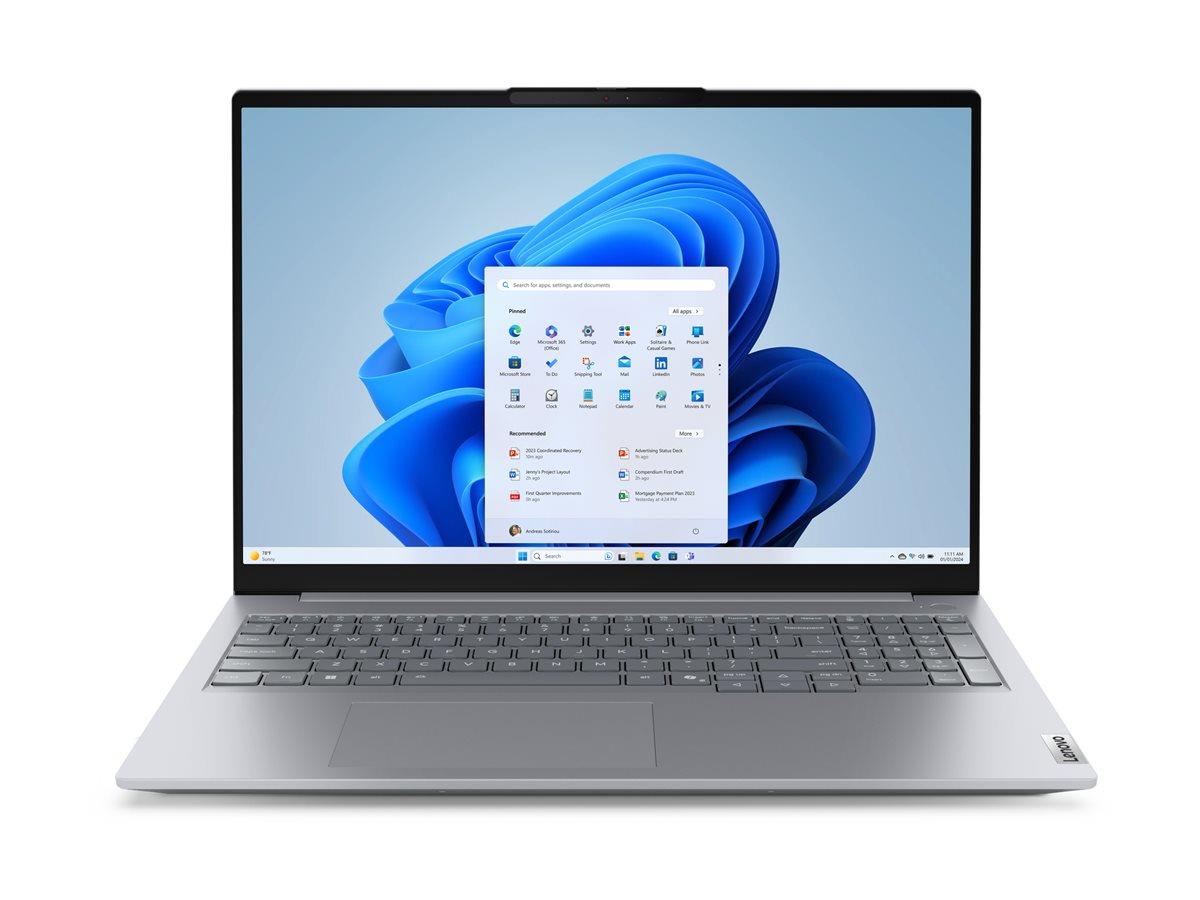 Lenovo ThinkBook 16 G8 IAL 16'' Ultra 5 225U 256GB 16GB Grey Win 11 Laptop A