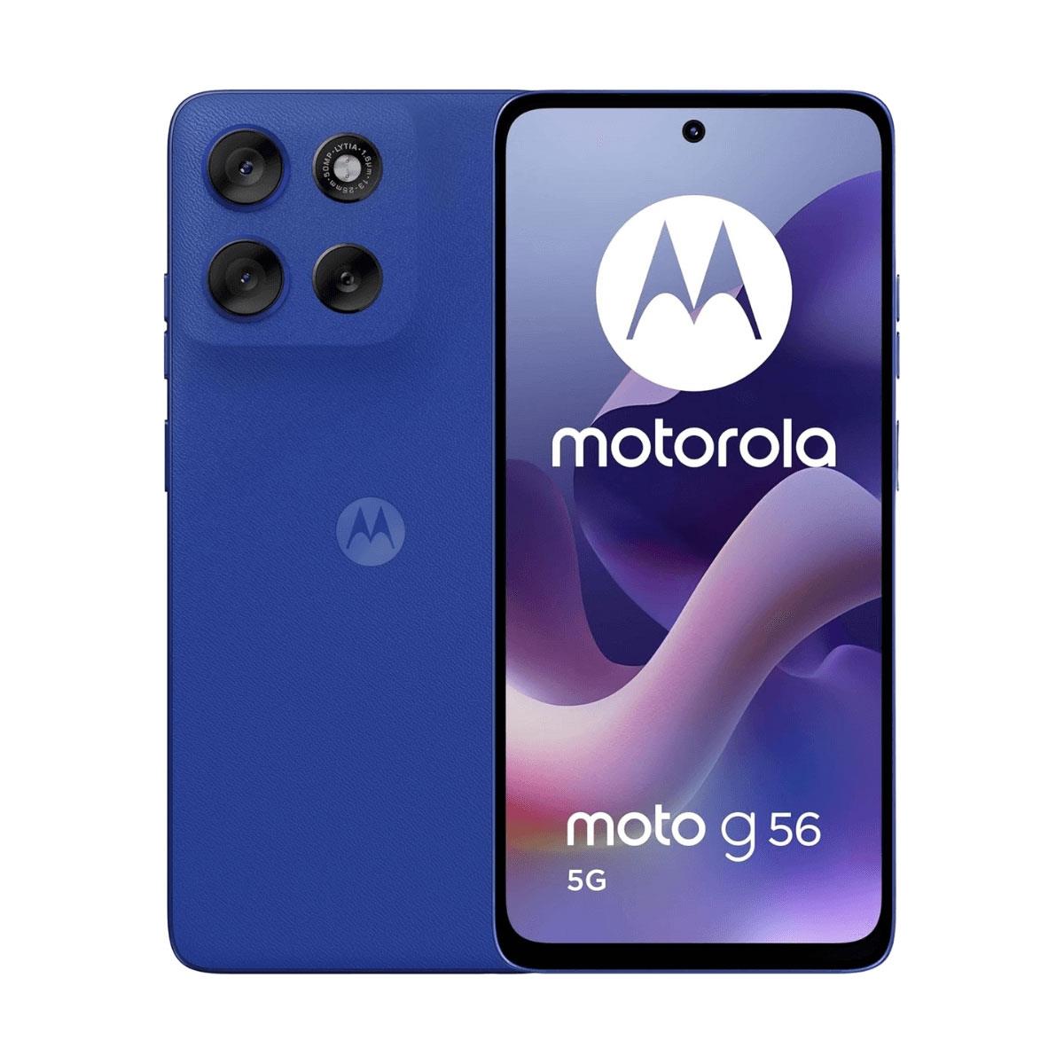 Motorola Moto G56 256GB 8GB Android Unlocked SIM 5G Blue Mobile Smartphone