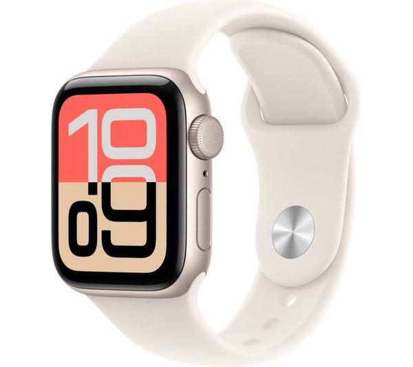 Apple Watch SE 3rd Gen 44mm GPS HRM Bluetooth Starlight Smartwatch A