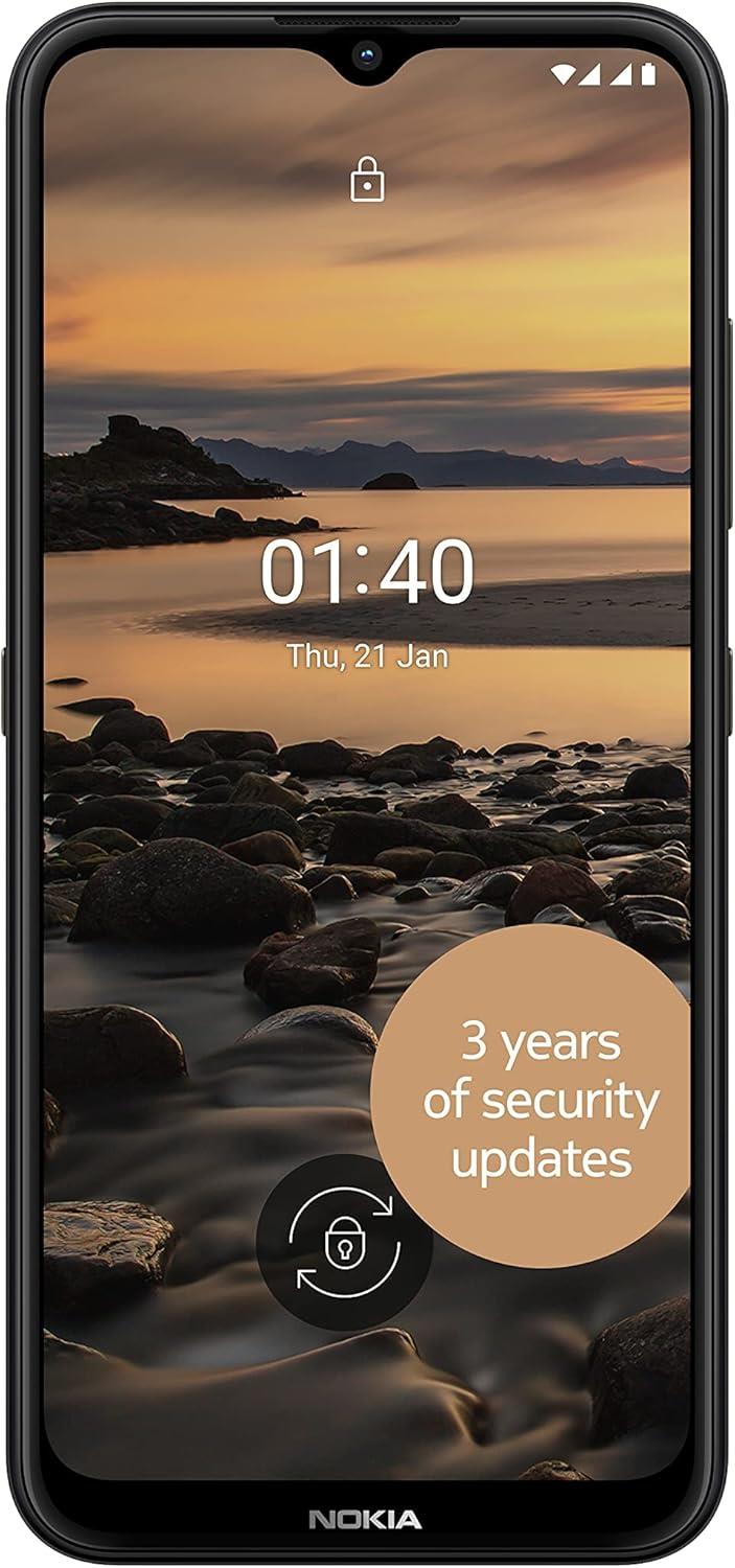 Nokia 1.4 6.5'' 32GB 2GB Black 4G Android O2 Nano SIM Mobile Smartphone