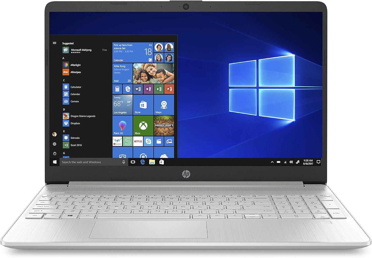 HP Laptop 14s-fq1000na 14'' Ryzen 5-5500U 256GB 8GB FHD Win 11 Silver Laptop