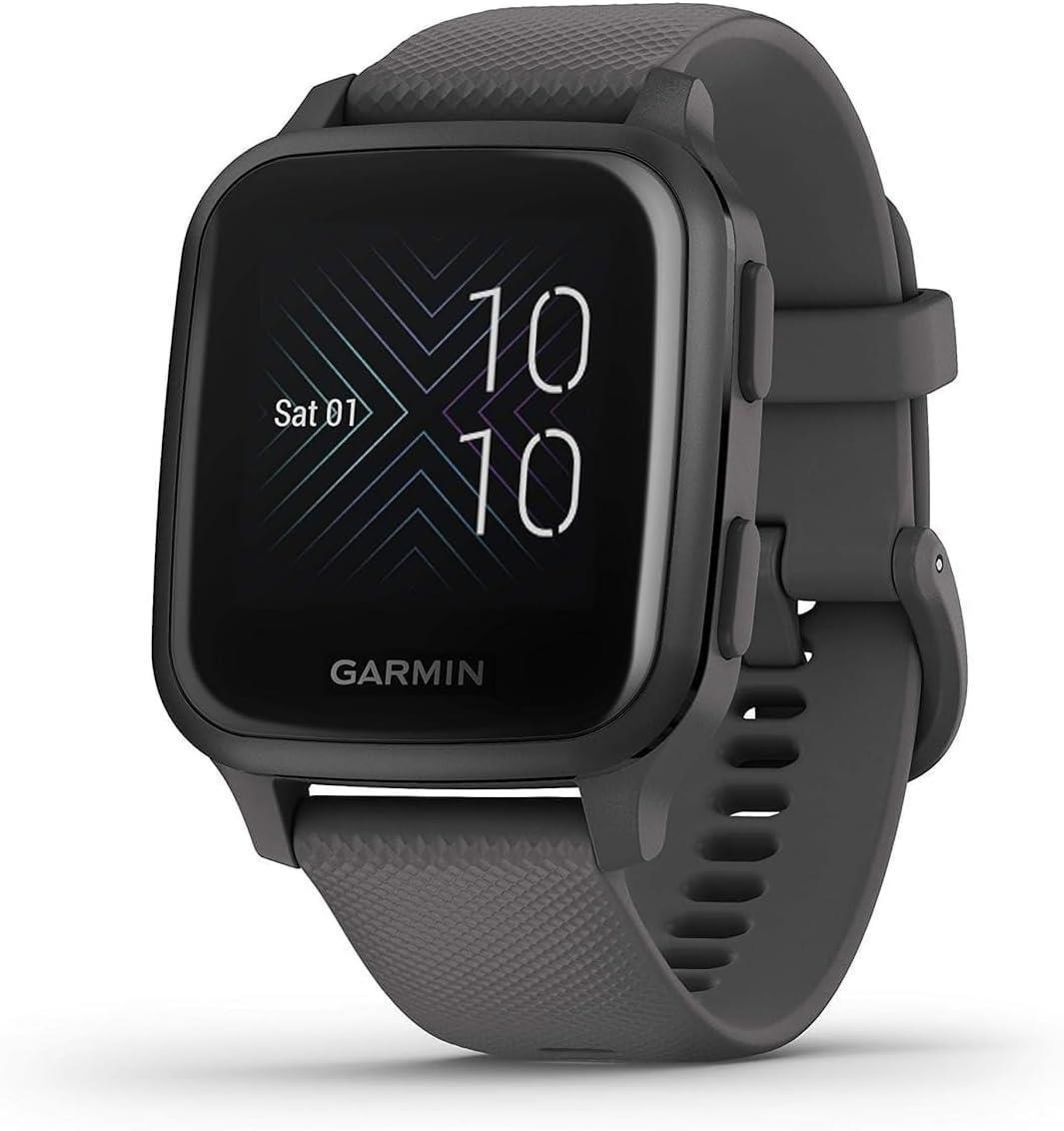 Garmin Venu SQ 40mm Shadow Grey Bluetooth Wi-Fi Fitness Smartwatch HRM C3