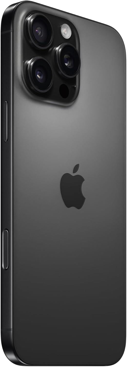 Apple iPhone 16 Pro Max 256GB Unlocked 5G Black Titanium Mobile Smartphone