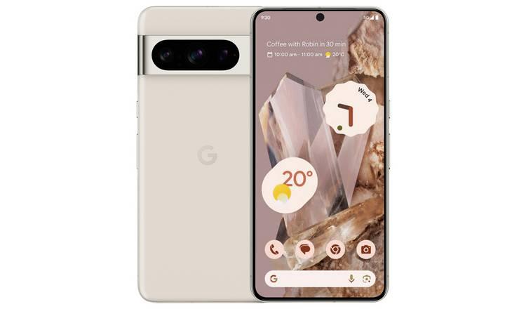 Google Pixel 8 Pro 128GB Porcelain Unlocked Sim Free Android Mobile Smartphone A
