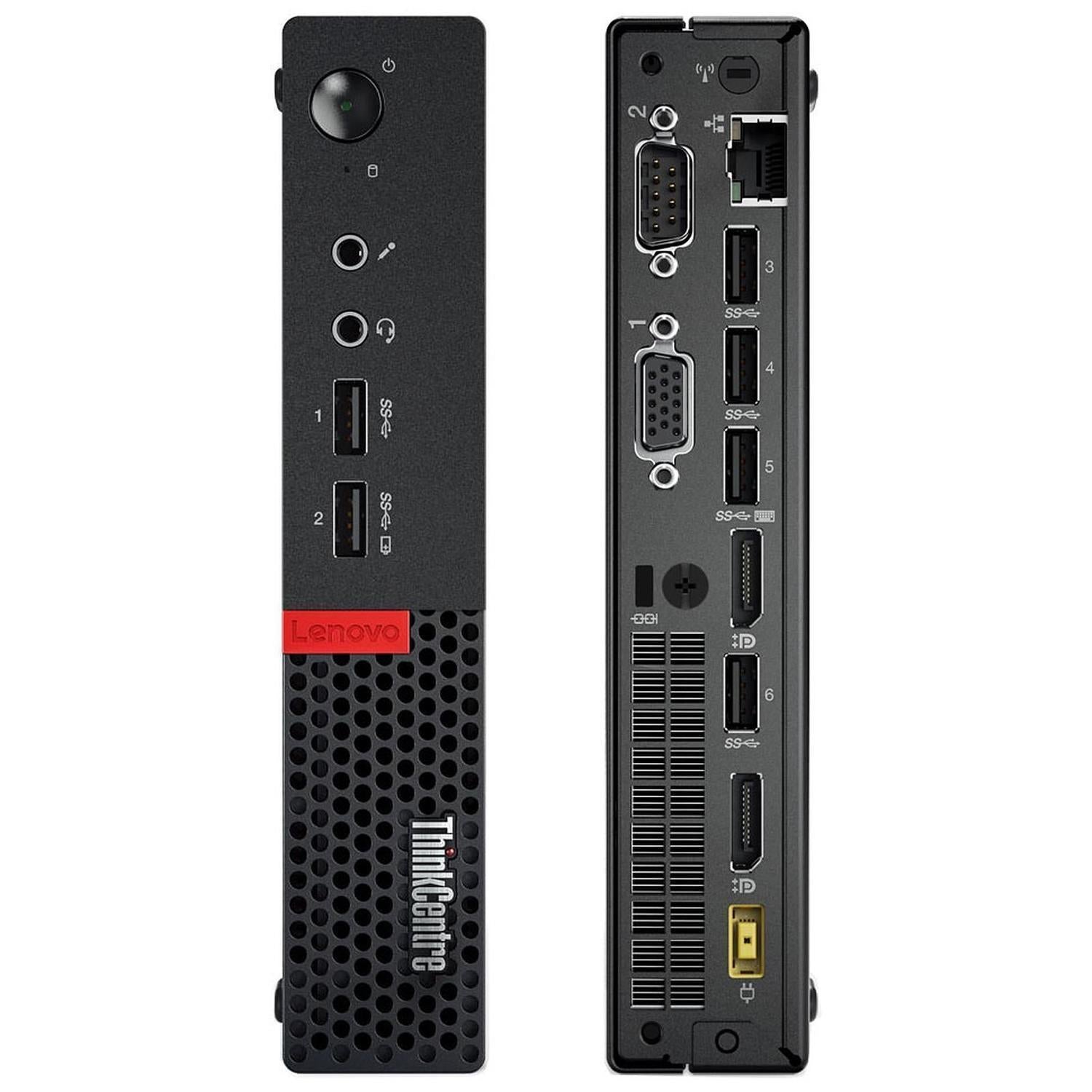 Lenovo ThinkCentre M710q i5-6400T 256GB 8GB Windows Pro Desktop Mini PC B