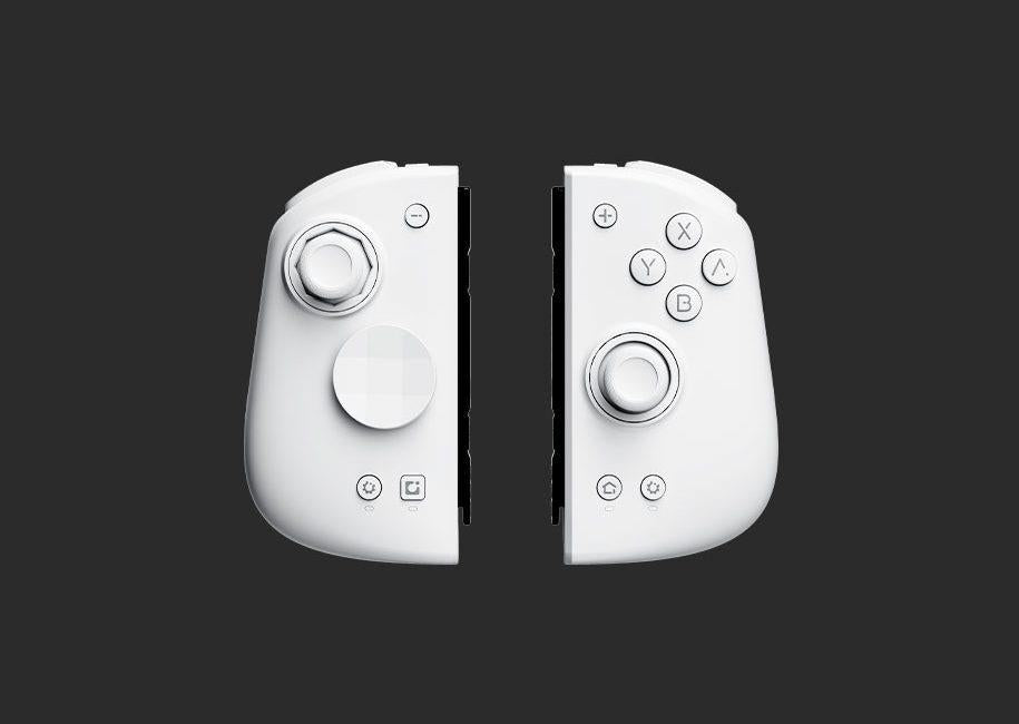 Mobapad M6-HD Mechanical Switch/Third-Party JoyCon Controllers White A