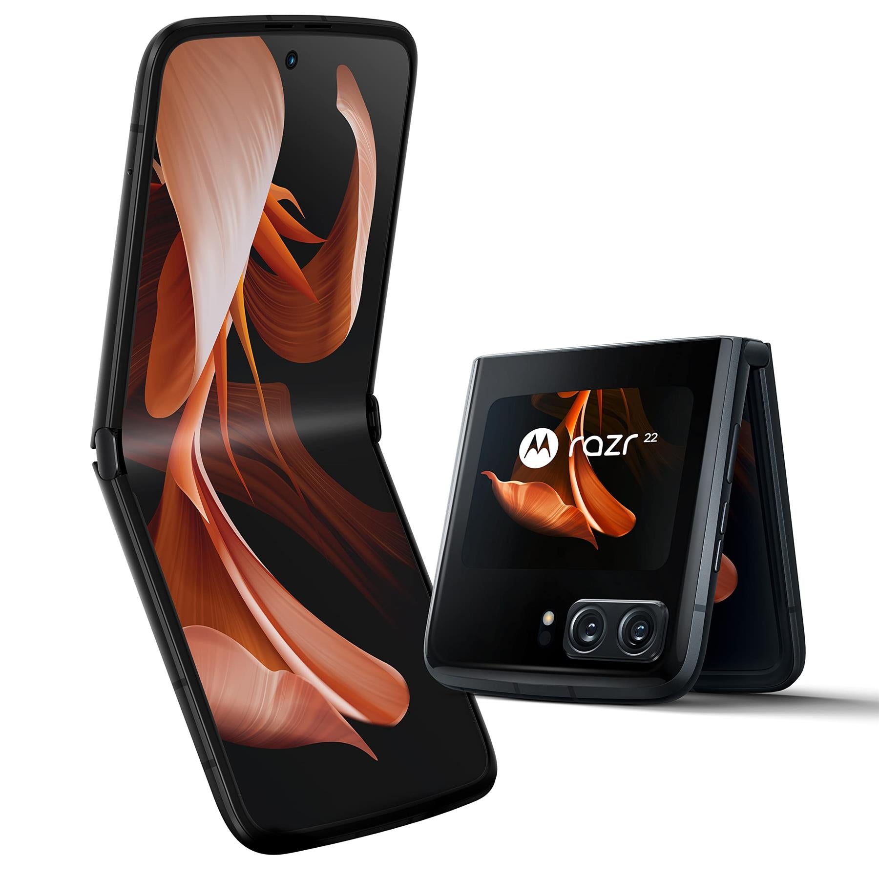 Motorola Razr 2022 6.7" 256GB Android Unlocked 5G Satin Black Smartphone B