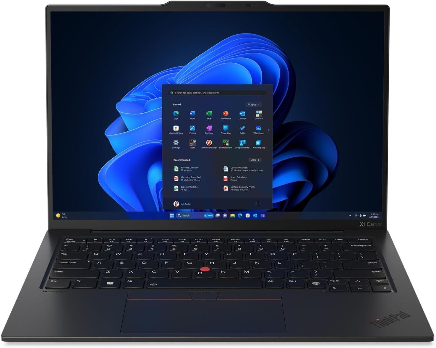 Lenovo Thinkpad X1 Carbon 13th Gen Aura Edition 14 Ultra 7 255U 1TB Black Laptop
