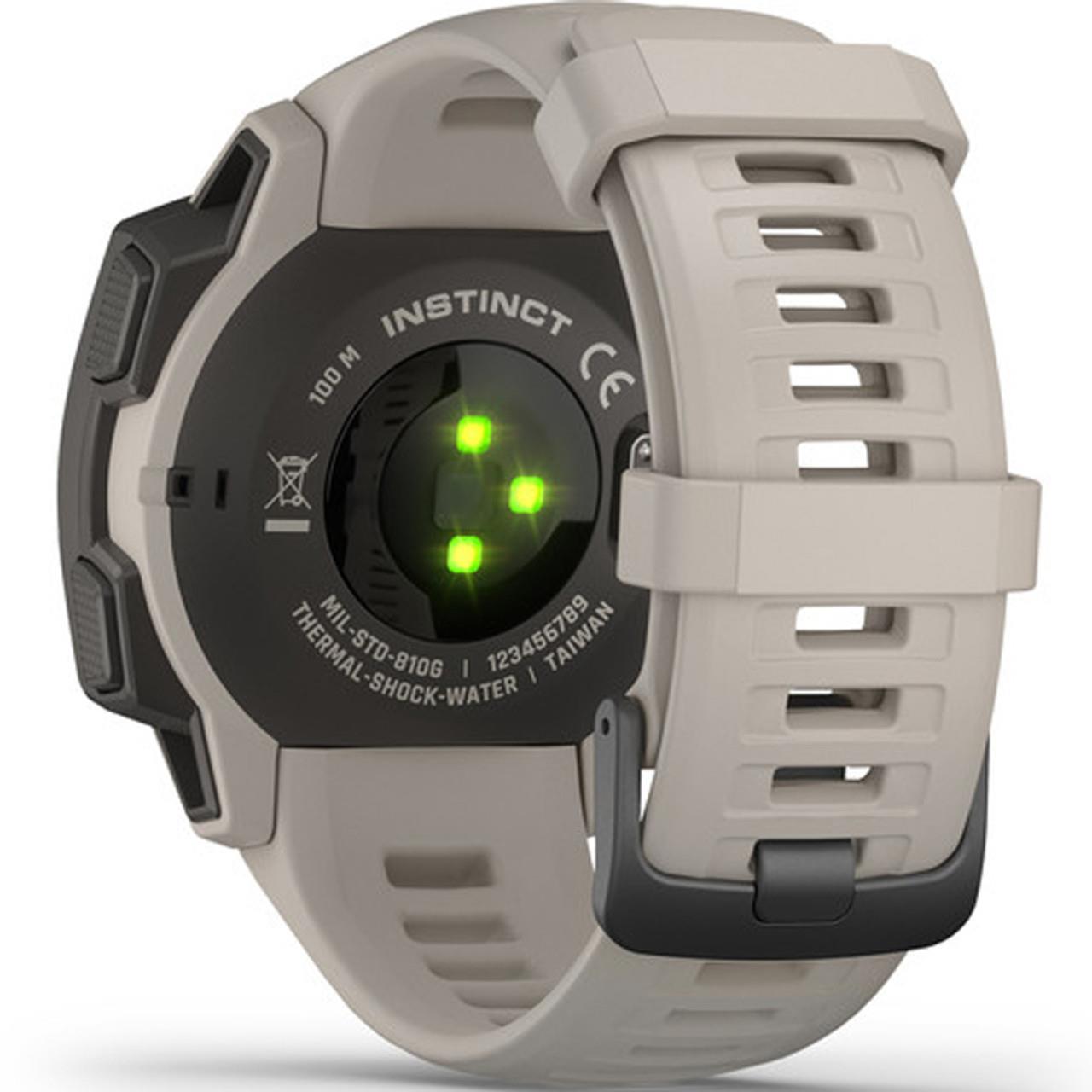 Garmin Instinct 33mm GPS HRM Bluetooth Fitness Tracking Tundra Smartwatch B