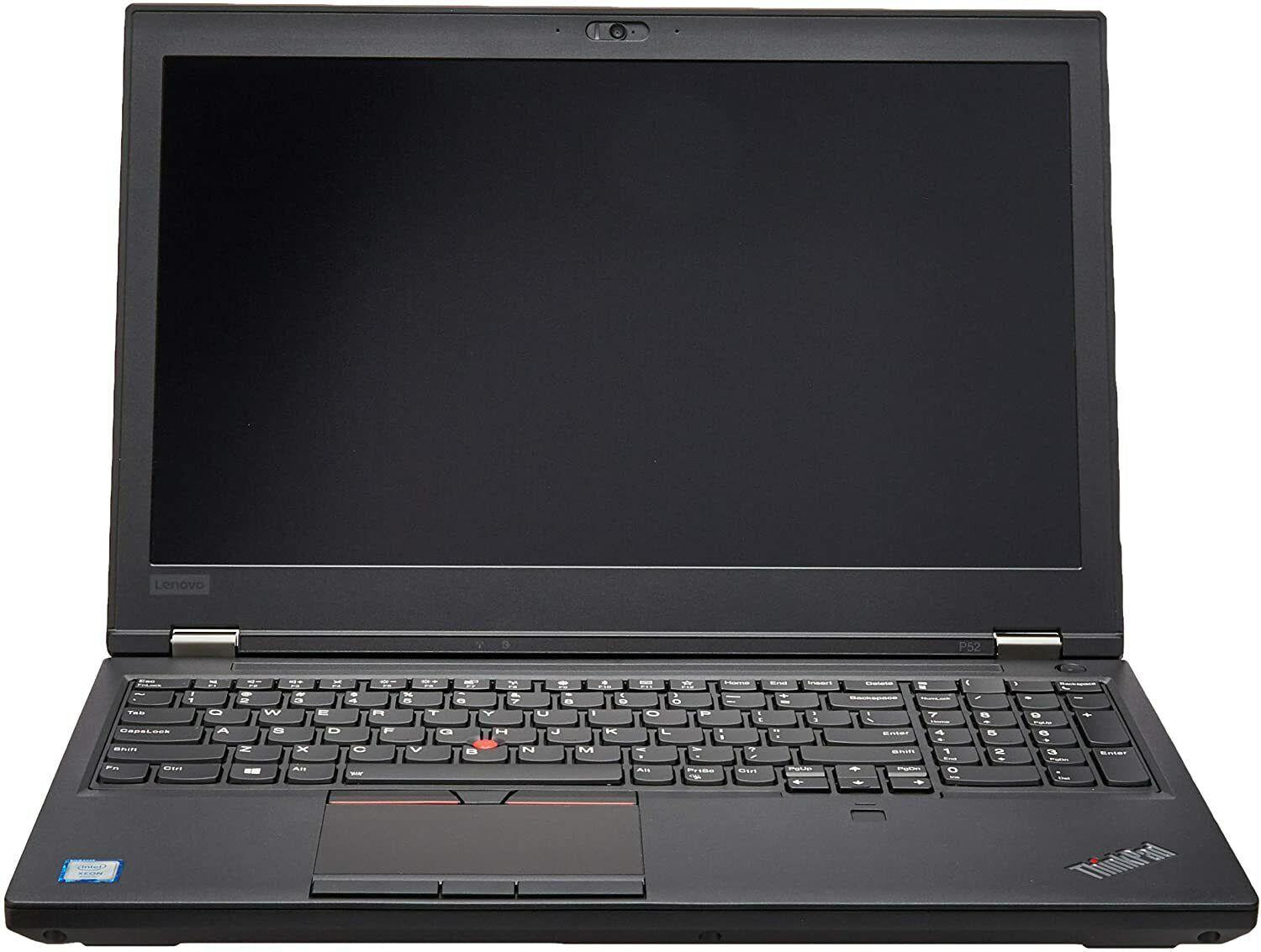 Lenovo ThinkPad P52 15.6" i7 Quadro P1000 512GB 16GB Windows Workstation Laptop