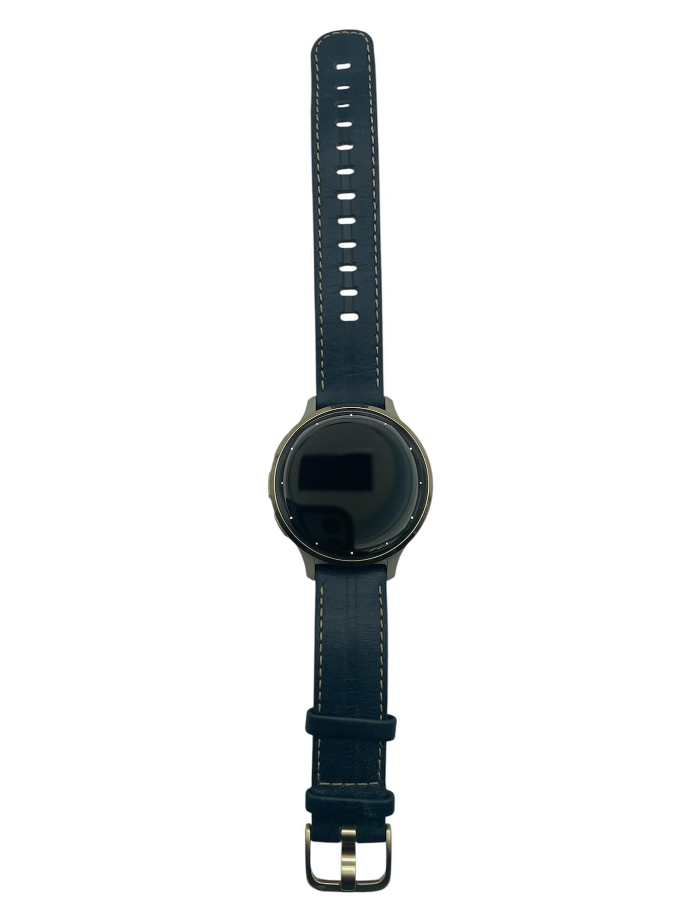 Garmin Venu 3S Music 41mm Soft Gold GPS HRM Bluetooth Fitness Leather Smartwatch
