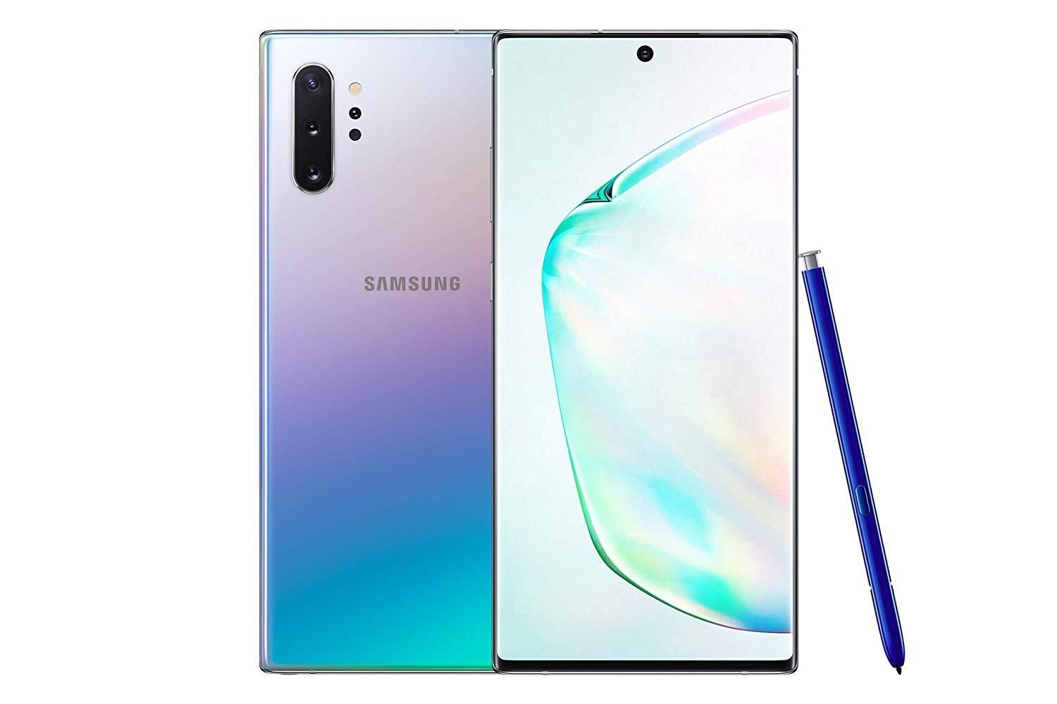 Samsung Galaxy Note 10 Plus 512GB Unlocked SIM 5G Aura Glow Mobile Smartphone